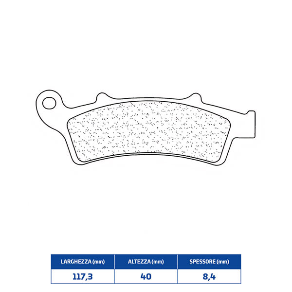 PASTIGLIE FRENO CL BRAKES 3056MSC