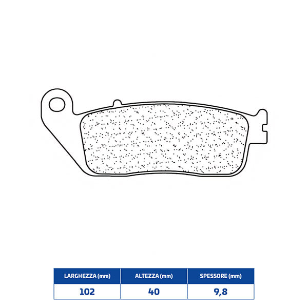 PASTIGLIE FRENO CL BRAKES 3059MSC