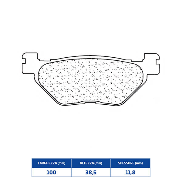 PASTIGLIE FRENO CL BRAKES 3061MSC