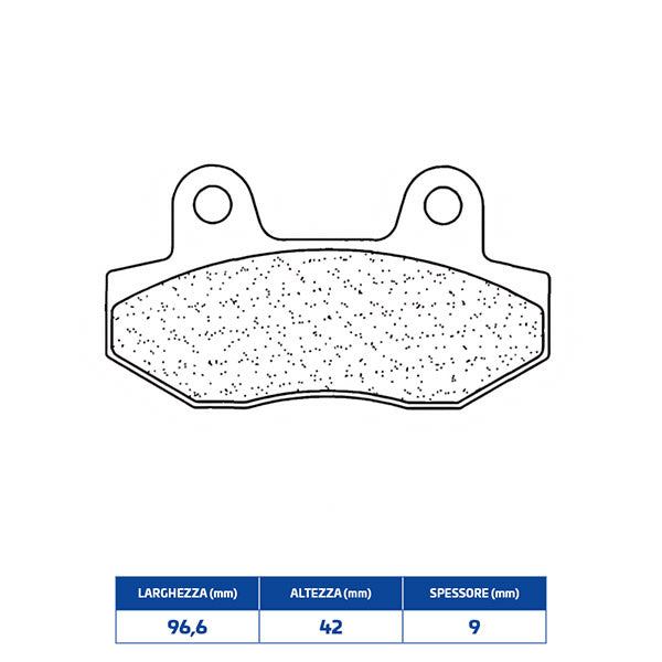 PASTIGLIE FRENO CL BRAKES 3062MSC