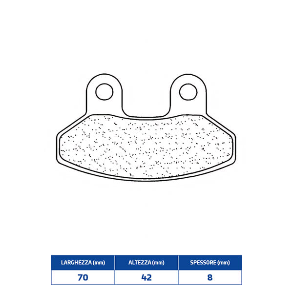 PASTIGLIE FRENO CL BRAKES 3067MSC