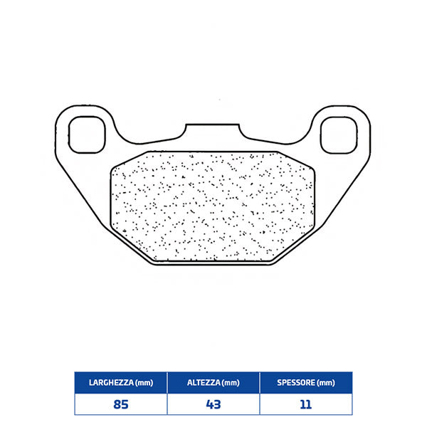 PASTIGLIE FRENO CL BRAKES 3068SC