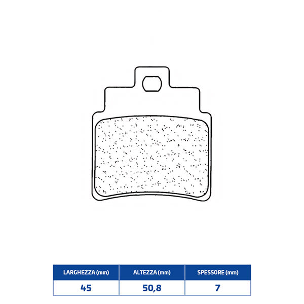 PASTIGLIE FRENO CL BRAKES 3070MSC