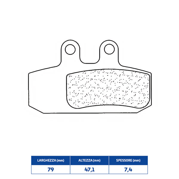 PASTIGLIE FRENO CL BRAKES 3072MSC