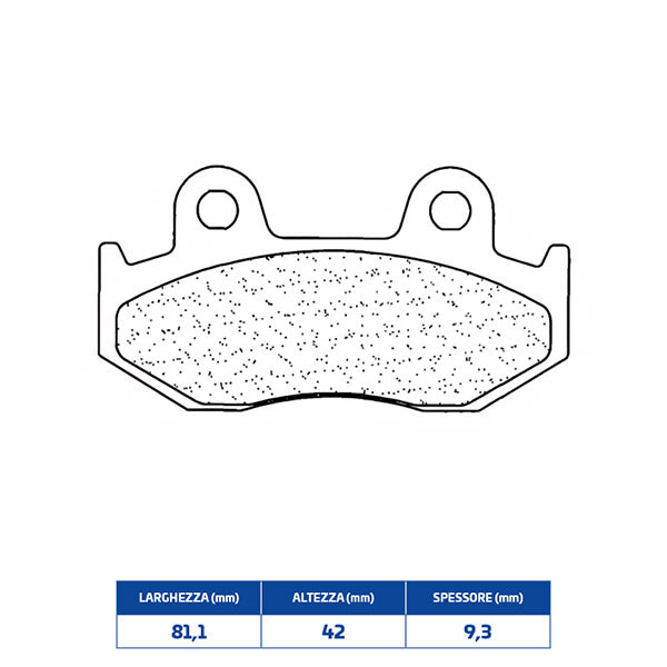 PASTIGLIE FRENO CL BRAKES 3073MSC