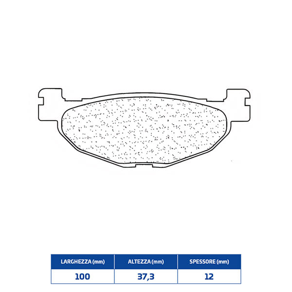 PASTIGLIE FRENO CL BRAKES 3075MSC