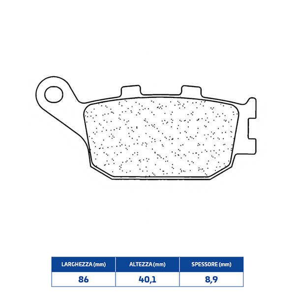 PASTIGLIE FRENO CL BRAKES 3079MSC