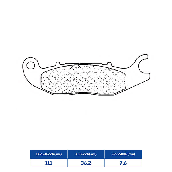 PASTIGLIE FRENO CL BRAKES 3080MSC