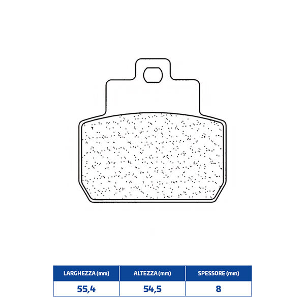 PASTIGLIE FRENO CL BRAKES 3084MSC