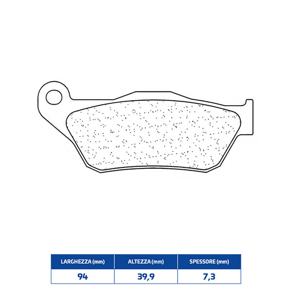 PASTIGLIE FRENO CL BRAKES 3085MSC