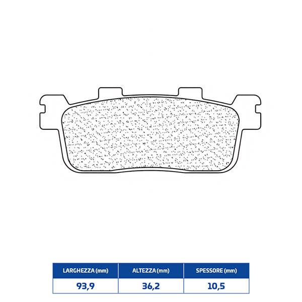 PASTIGLIE FRENO CL BRAKES 3089MSC