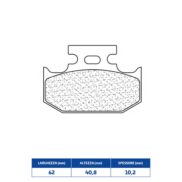 PASTIGLIE FRENO CL BRAKES 3090MSC