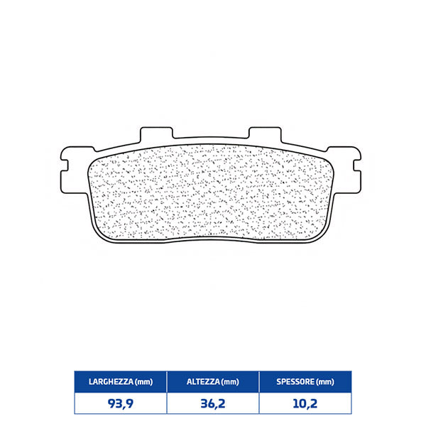 PASTIGLIE FRENO CL BRAKES 3092MSC