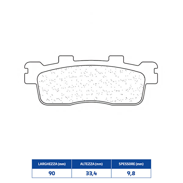 PASTIGLIE FRENO CL BRAKES 3094MSC