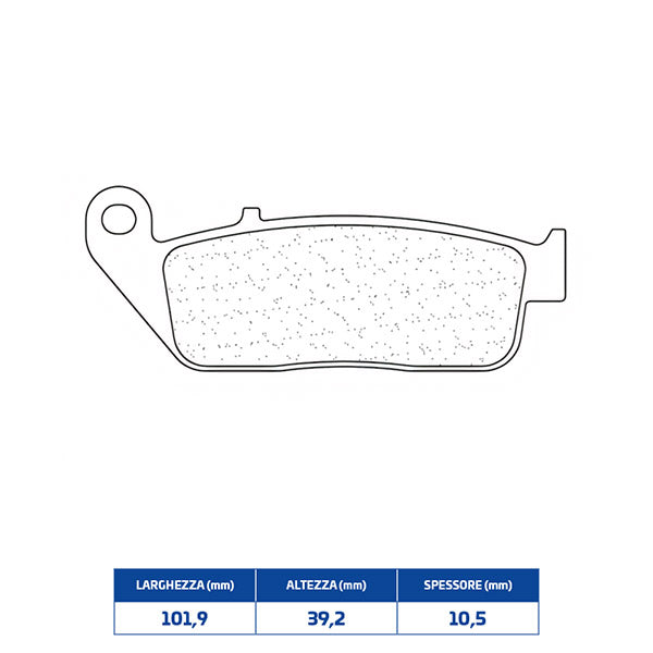 PASTIGLIE FRENO CL BRAKES 3097MSC