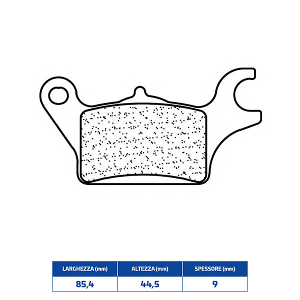 PASTIGLIE FRENO CL BRAKES 3106MSC