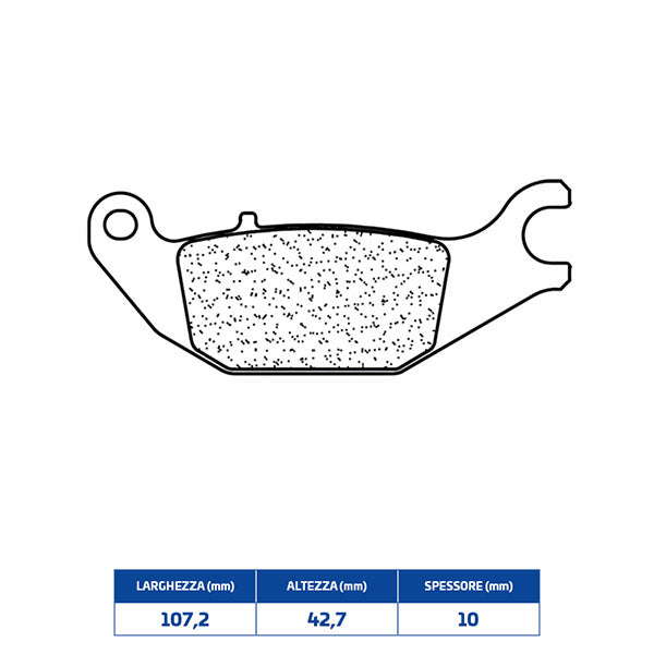 PASTIGLIE FRENO CL BRAKES 3108MSC