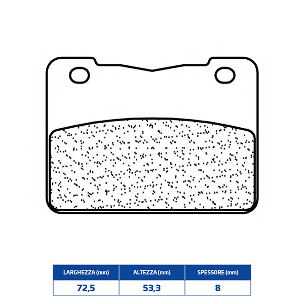 PASTIGLIE FRENO CL BRAKES 3110MSC