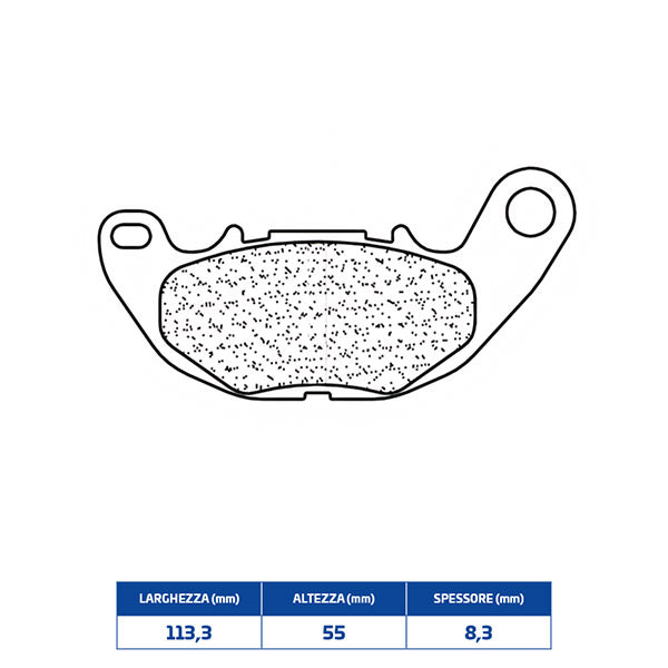 PASTIGLIE FRENO CL BRAKES 3114MSC