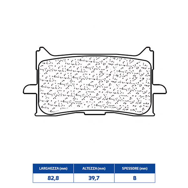 PASTIGLIE FRENO CL BRAKES 3116MSC