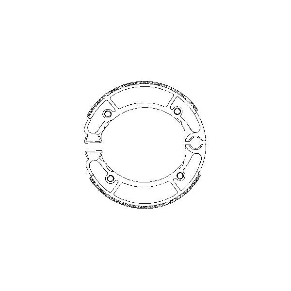 COPPIA CEPPI FRENO MOZZO YAMAHA Ø 94,8 x 20mm