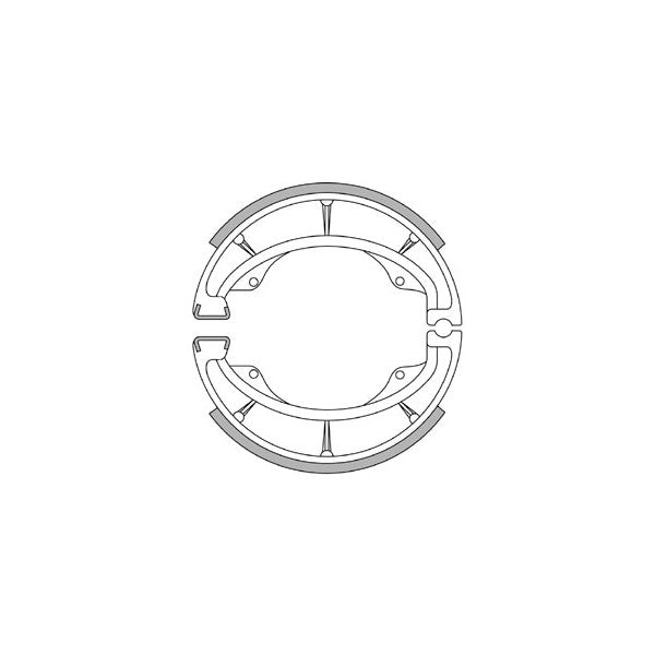 COPPIA CEPPI FRENO MOZZO SUZUKI Ø 130 x 28mm