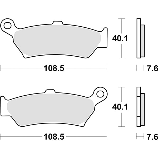 PASTIGLIA FRENO SBS 1005LS