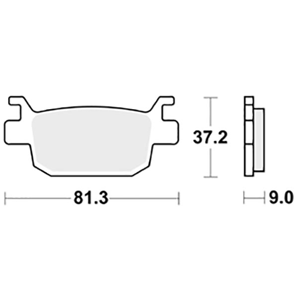 PASTIGLIA FRENO SBS 193HM