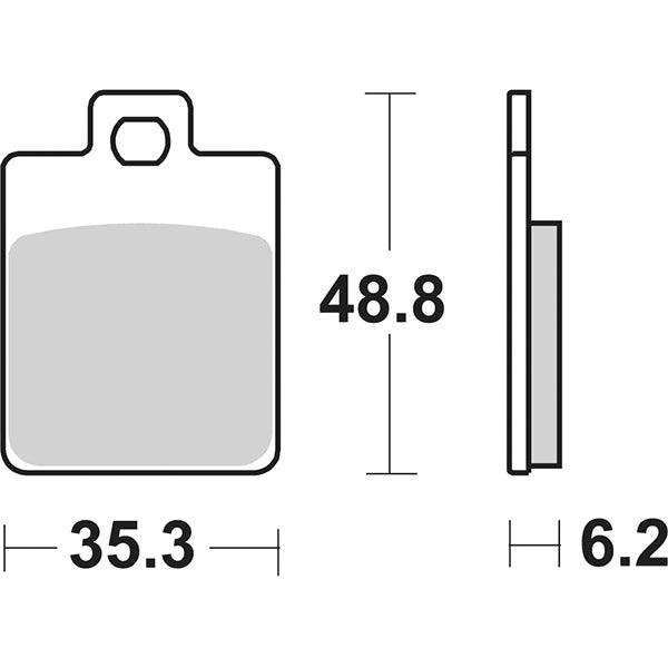 PASTIGLIA FRENO SBS 202MS