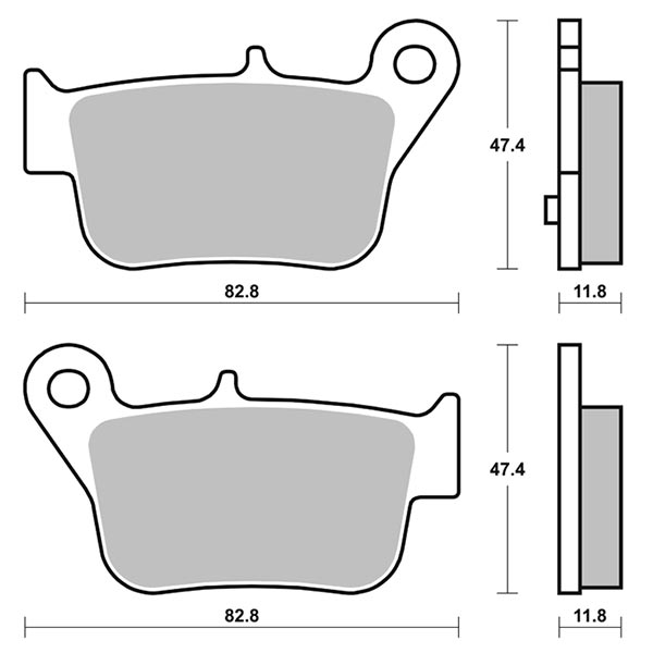 PASTIGLIA FRENO SBS 218MS