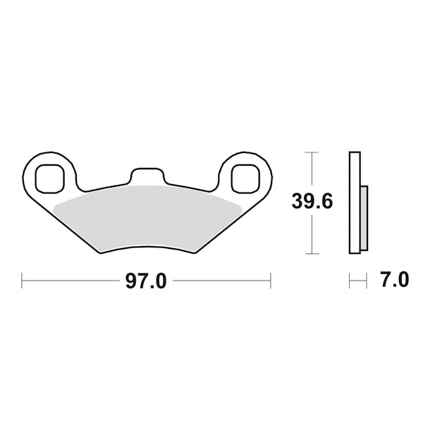 PASTIGLIA FRENO SBS 219MS