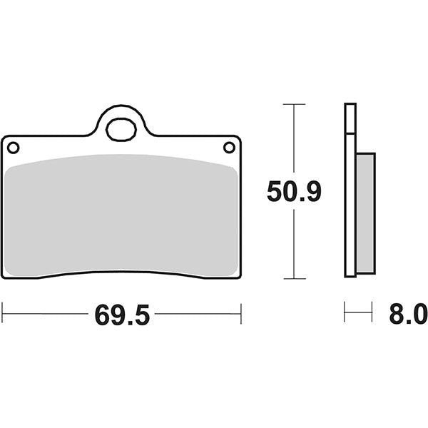 PASTIGLIA FRENO SBS 566RST
