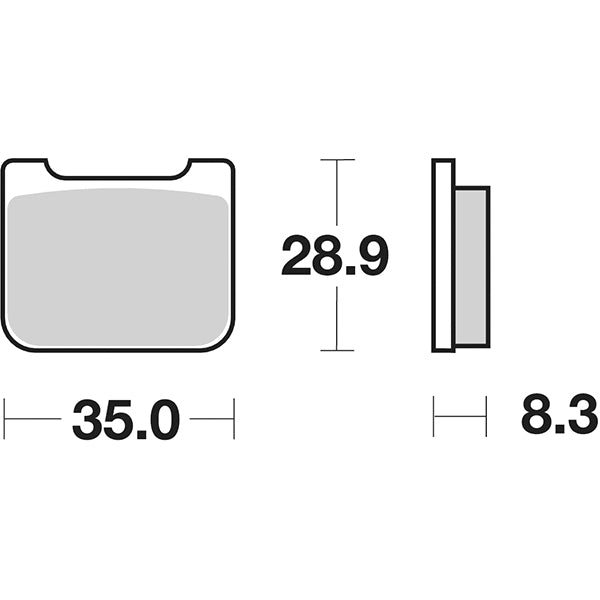 PASTIGLIA FRENO SBS 732RQ