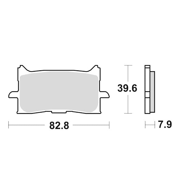 PASTIGLIA FRENO SBS 940HS
