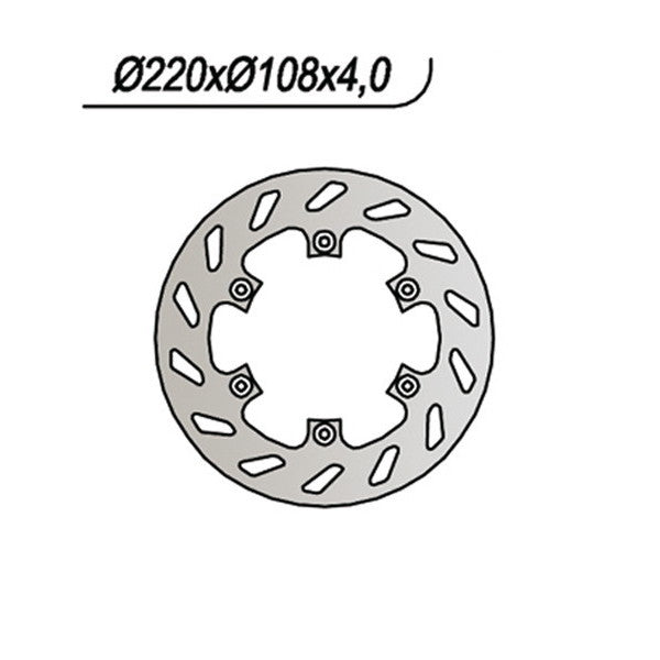 DISCO FRENO NG GILERA GSM 50