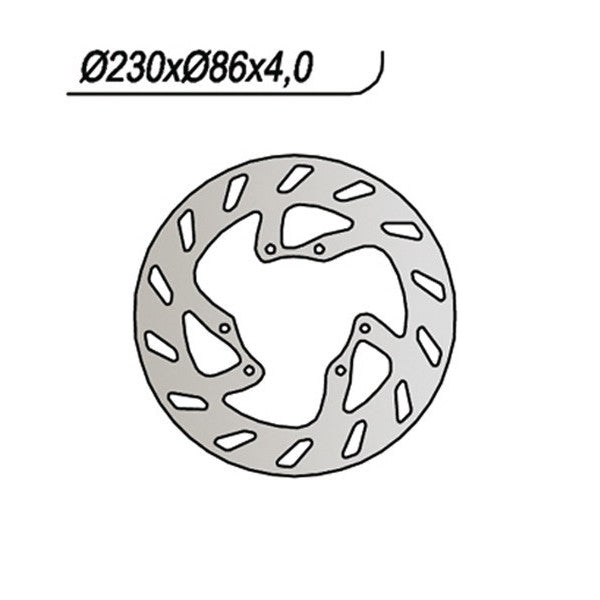 DISCO FRENO NG YAMAHA DT-R 125 - YZ 125/250 - TT 600