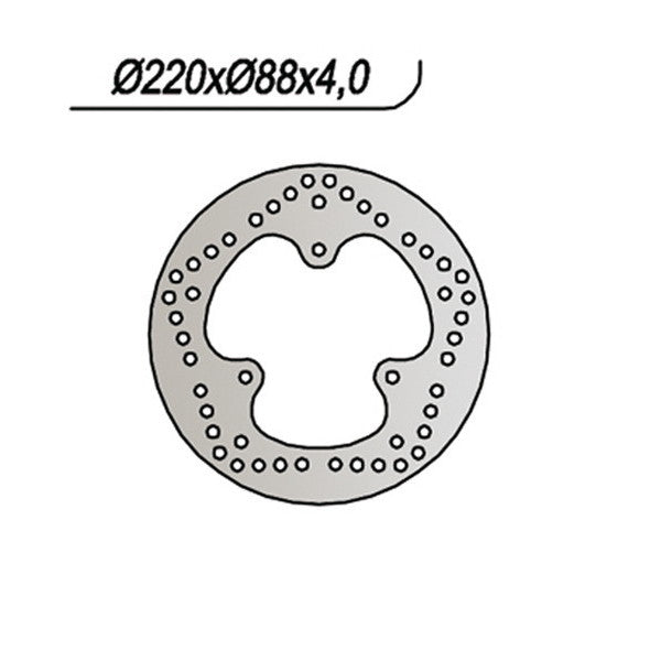 DISCO FRENO NG YAMAHA YH WHY 50 - MBK FLIPPER 50