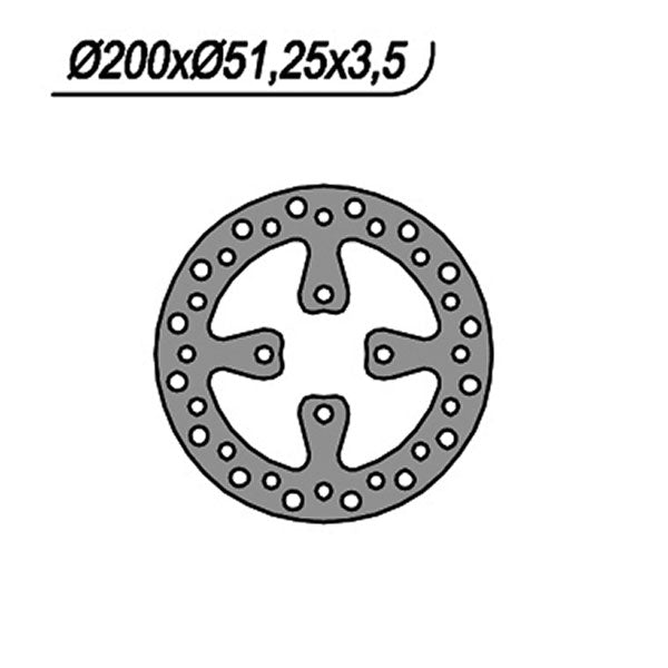 DISCO FRENO NG YAMAHA YFZ S 450