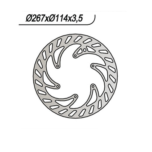 DISCO FRENO NG CPI SUPERCROSS-SUPERMOTO 50