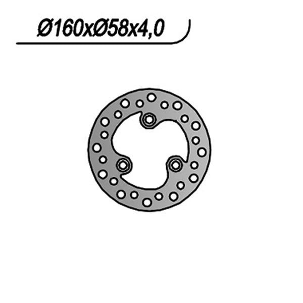 DISCO FRENO NG SYM - KYMCO - ITALJET - HONDA - CAGIVA