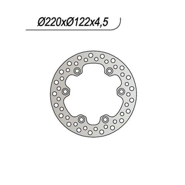 DISCO FRENO NG HONDA CR-R 125/250/500 - CRE-R 250