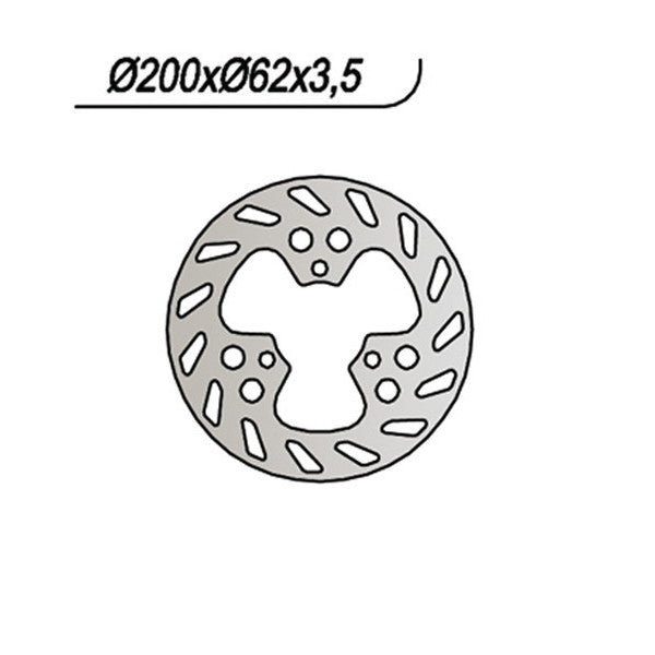 DISCO FRENO NG HM VENT - GAS GAS - FACTORY 50