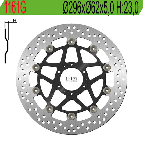 DISCO FRENO NG HONDA CB-F HORNET 600