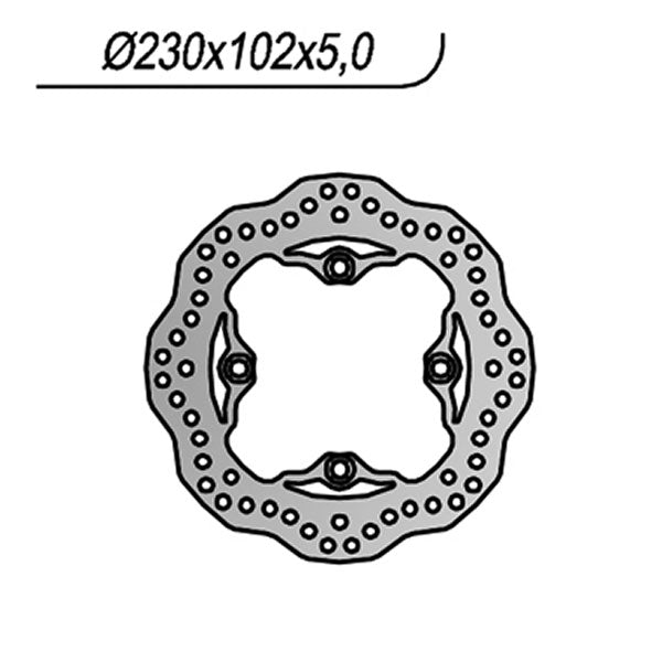 DISCO FRENO NG KAWASAKI ZX12R NINJA A-B 1200