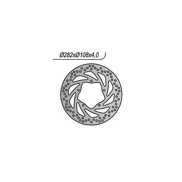 DISCO FRENO NG YAMAHA YBR 250