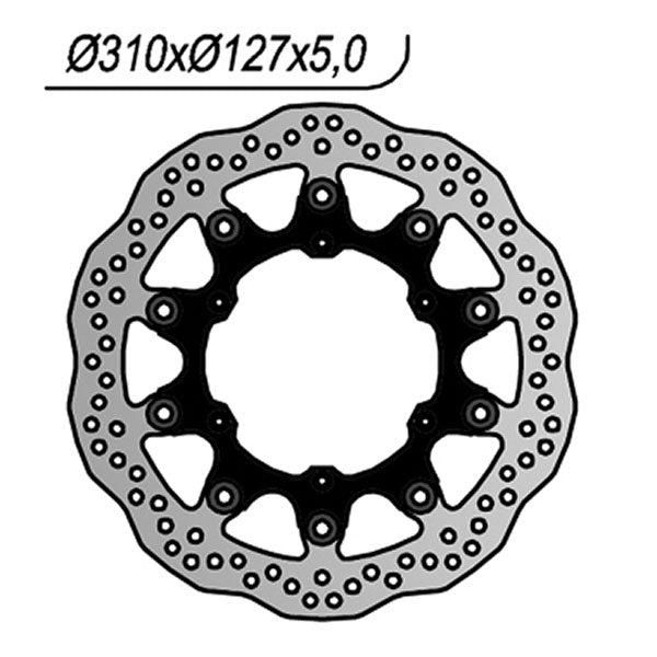 DISCO FRENO NG KTM SMR 450/525/560 - HUSABERG FS C 450/650 - FS E 450/550/650