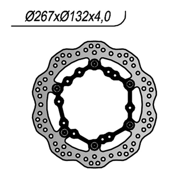 DISCO FRENO NG YAMAHA X-MAX 125/250 - T-MAX 500 - MBK SKYCRUISER ABS 250