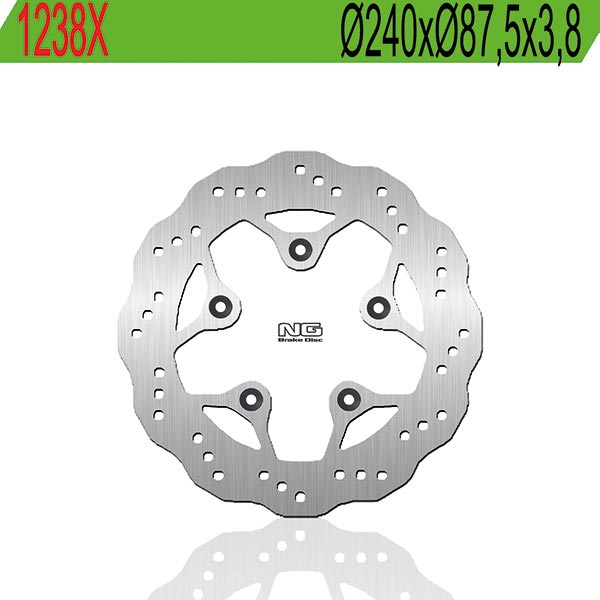 DISCO FRENO NG KYMCO AGILITY R16 PLUS 125 4T