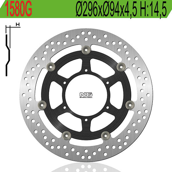 DISCO FRENO NG HONDA CB-F - CBR F 600
