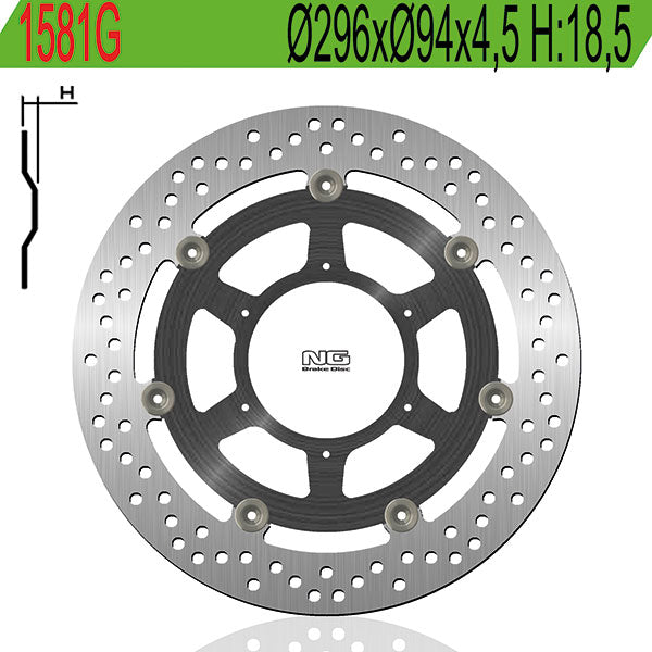 DISCO FRENO NG HONDA CBF N-S 600/1000